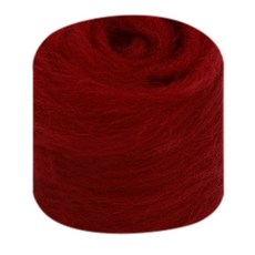 JY手作飾品屋 羊毛氈材料包, 58紅棕【10g/每包】, 1個