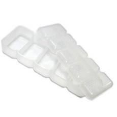 握壽司模具 五連式 壽司 模具盒 飯糰模具 壽司盒 握壽司 壓型器 壽司模型, 1個, 透明