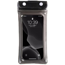 氣囊手機防水袋, 典雅黑、櫻花粉、火焰藍、螢光橙、寶石綠、椰奶白, 1個