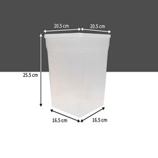 파충류 양서류 절지류 도마뱀 레오파드게코 팩맨 채집통 사육장 적재형 케이지 세로형 (대), 1개