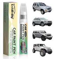 글로스 블랙 림 터치업 페인트 커브 발진용 휠 스크래치 수리 키트 림 수리 키트 색상 일치 지프 글로스 블랙 휠 페인트 오래 지속 물 자외선 방지, 빌렛 실버 메탈릭(PSC/JSC) 랭글러/체로키/컴퍼스