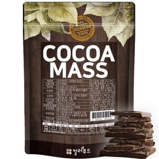 컬러푸드 코코아매스 다크초콜릿 100%, 1개, 300g