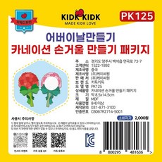 침실 손거울 만들기 세트 카네이션 디자인, 10개