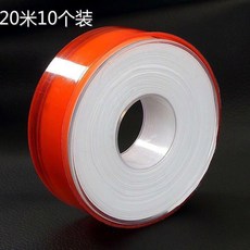聚四氟乙烯生料帶 20米 加厚密封防腐蝕, 1個, 20米紅殼10個裝超強韌性