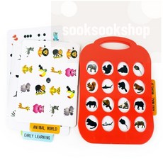 쑥쑥추천샵 타임리미트기억력보드게임 교육용게임, 1개