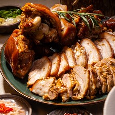 청연족발 국내산 뒷다리 통족발 1kg이상, 1개, 1kg