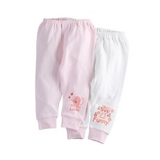 雪倫小舖 兒童純棉兩件組 日本提花精梳棉居家睡褲