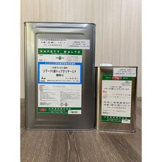 SAFETY WALTZ SOWARD 水性二液型面漆 SP, 1個, 大組 16.5KG 加送噴槍,全亮