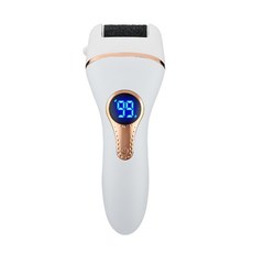 充電式電動磨腳器 去死皮老繭修足工具, 白色, 如圖所示
