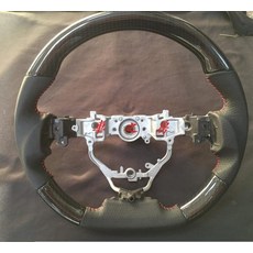 車之房 NEW 14年 VIOS YARIS 變形蟲 SPORT 方向盤 水轉卡夢CARBON樣式, 1個