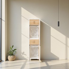 디자인9027 분리수거함 (3 color), 아카시아