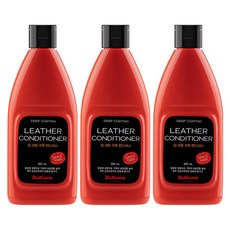 불스원 딥 코팅 가죽 컨디셔너, 3개, 300ml