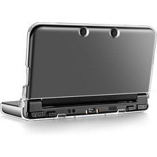 TNP 케이스 호환 새 닌텐도 3DS XL LL 2015 초투명 크리스탈 투명 하드 보호 커버 스킨 신개선 힌지 없음 디자인, Clear
