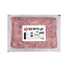 CJ 굿딜 알찬 베이컨 슬라이스, 1개, 1kg