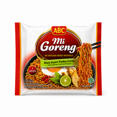 ABC 미고렝 라사 아얌 쁘다스 리마우(ABC Mi Goreng Rasa Ayam Pedas Limau) 5in1, 1팩