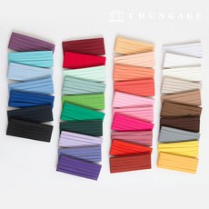 완제 바이어스 4마 바이어스 테이프 37종, 25) 연두색, 1개