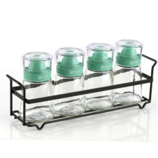 양념통세트 시노클라스 양념통 조미료통 양념병 그린 세트 5p 59000EA 1EA, 160ml(그린)-5P