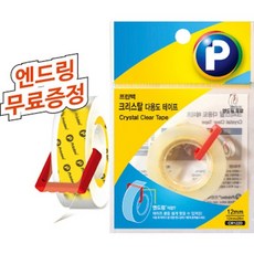 크리스탈테이프 리필 CR1820 18mm x 20m 프린텍, 없음, 상세설명 참조