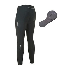 GGFLYING 남성용 바이크 팬츠 5D 패딩 사이클링 타이츠 레깅스 산악 로드 자전거 아웃도어 라이딩 바지 봄 가을 겨울 플리스 없음-블랙 XXL 162693