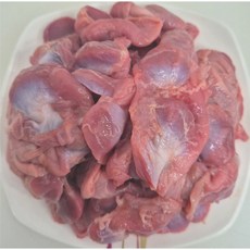 국내산 닭똥집 모래집 닭근위 닭모래집 똥집 근위꼬치 닭꼬치, 2개, 가온근위1kg