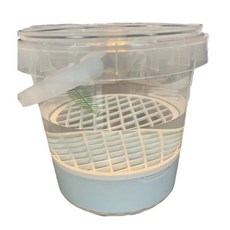 3L 透明下沉隔離桶, 1個, 1. 水桶小底11高13寬13