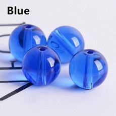 4mm 6mm 8mm 10mm 12mm 14mm 라운드 광택 크리스탈 유리 구슬 DIY 공예 만들기 보석에 대한 많이, Blue, 12mm 10pcs