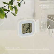 미니 온습도계 거치대, 1개, 퍼플