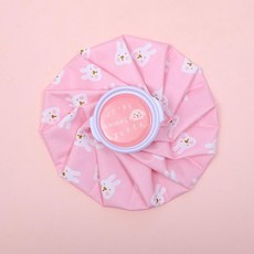 얼음 주머니 핑크 냉온 찜질팩 냉찜질 온찜질 골프 휴대용 마사지, 1개