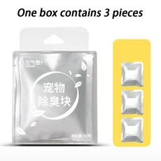 AIRROBO 자동 고양이 쓰레기통 탈취제 블록 특수 C10 PRO 신선한 버전 큐브 효율적인 상쾌한, 01 1 Box, 1개