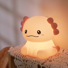 캄네스트 실리콘 귀여운 동물 충전식 무드등 5종, 우파루파