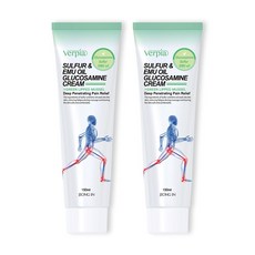 호주 글루코사민 크림 150ml 유황 에뮤오일 관절크림, 2개