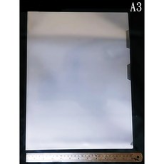 台灣製造 A 3L夾/E310 A3 L型文件夾/加大L夾/資料夾/檔案夾/文件套 12入/包 現貨, 1個, 白