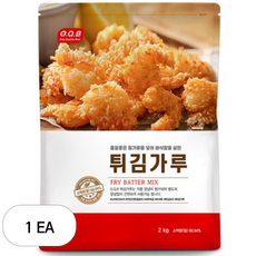 OQB 튀김가루, 2kg, 1개