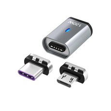 차량용 모니터 동글 미러링 와이파이 연결 어댑터 유튜브, 1GB, 직선 그레이 + 안드로이드 커넥터 + 커넥터