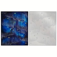 홀리 Pinecone 크리스마스 트리 진저 브레드 금속 절단 다이 활 기쁨 단어 DIY Scrapbooking 카드 장식 공, 07 H8777