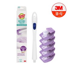 울트라클린 변기청소용 크린스틱 핸들+리필 5입, 1개