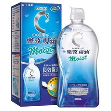 樂敦視涵水感多效保養液500ml/1000ml，長效保濕，清涼滋潤，隱形眼鏡護理液, 1個