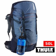 台灣黑熊 瑞典 Thule Capstone 50L 登山健行大背包 海藍，透氣舒適，多功能收納，耐磨耐用