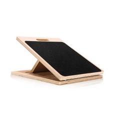 필라테스 발판 도구 기구 경사발판 보드 발목 체형교정 필라테스도구 홈트 매트, 02. 4단조절 우드 휴대용, 1개