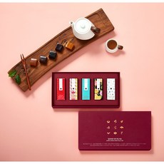 쌍계명차 일상다완 양갱 5종 세트, 1세트, 45g