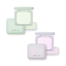 Peripera Filter Fit Blur Pact 02 薰衣草色 柔焦美肌 控油持妝 蜜粉餅, 01 BLUR MINT, 1個