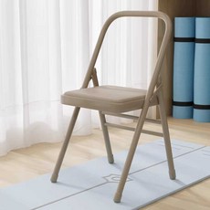 요가의자 요가전용 접이식 의자 철제 전문 홈트 아헹가요가의자, 1개, 15) 두꺼운 라미네이트 후면 25관