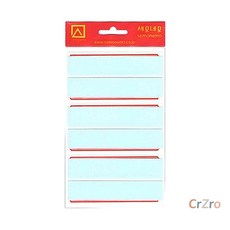 세모네모 보호견출지 적색 89x21mm 7매 인덱스 1개