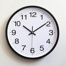 프리미엄 무소음 럭셔리 벽시계 5종, 레드 x 1개, 1개