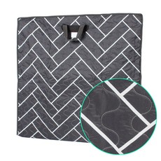 남원공방 헤링본 교자상커버 국산 기모원단 20데라급 폴리원단 3중 누빔 상커버, 헤링본15_76 x 76, 1개