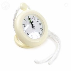 굿숍 방수 시계 화장실시계, 아이보리