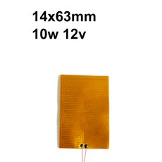 10 300MM 5V 히터 6V 전기 필름 미드 폴리이 직사각형 24V 가열 요소 프린터 전선 3D 12V, 14x6 m 10w 12v