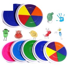 環保可水洗手指畫印泥, 小其他顏色