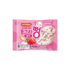 아이배냇 동그리뻥, 딸기맛, 15g, 1개