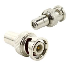 넥시 BNC 수 RCA 암 변환 젠더 NX379, NX-BNC(M)-RCA(F)